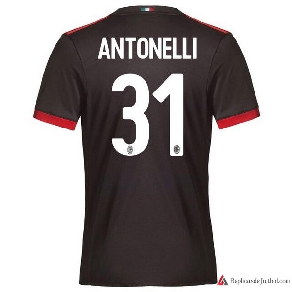 Camiseta Milan Tercera equipación Antonelli 2017-2018